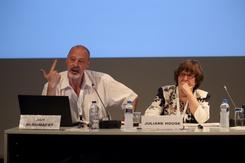 Professor Jan Blommaert at Europe in Discourse Conference