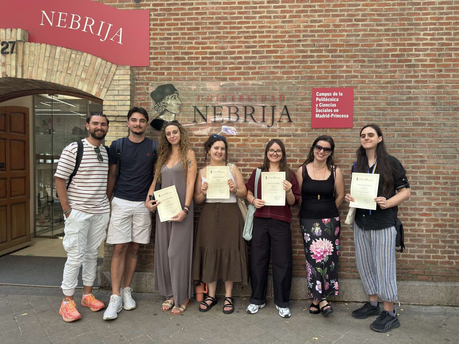 Students experience language and culture in Madrid