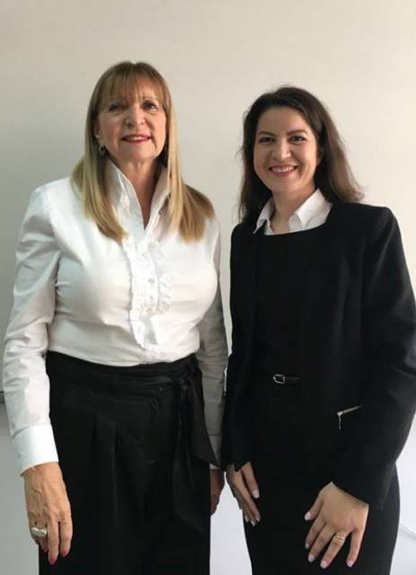 Dr. Christine Irvine-Niakaris and Ms. Jenny Zimianitou